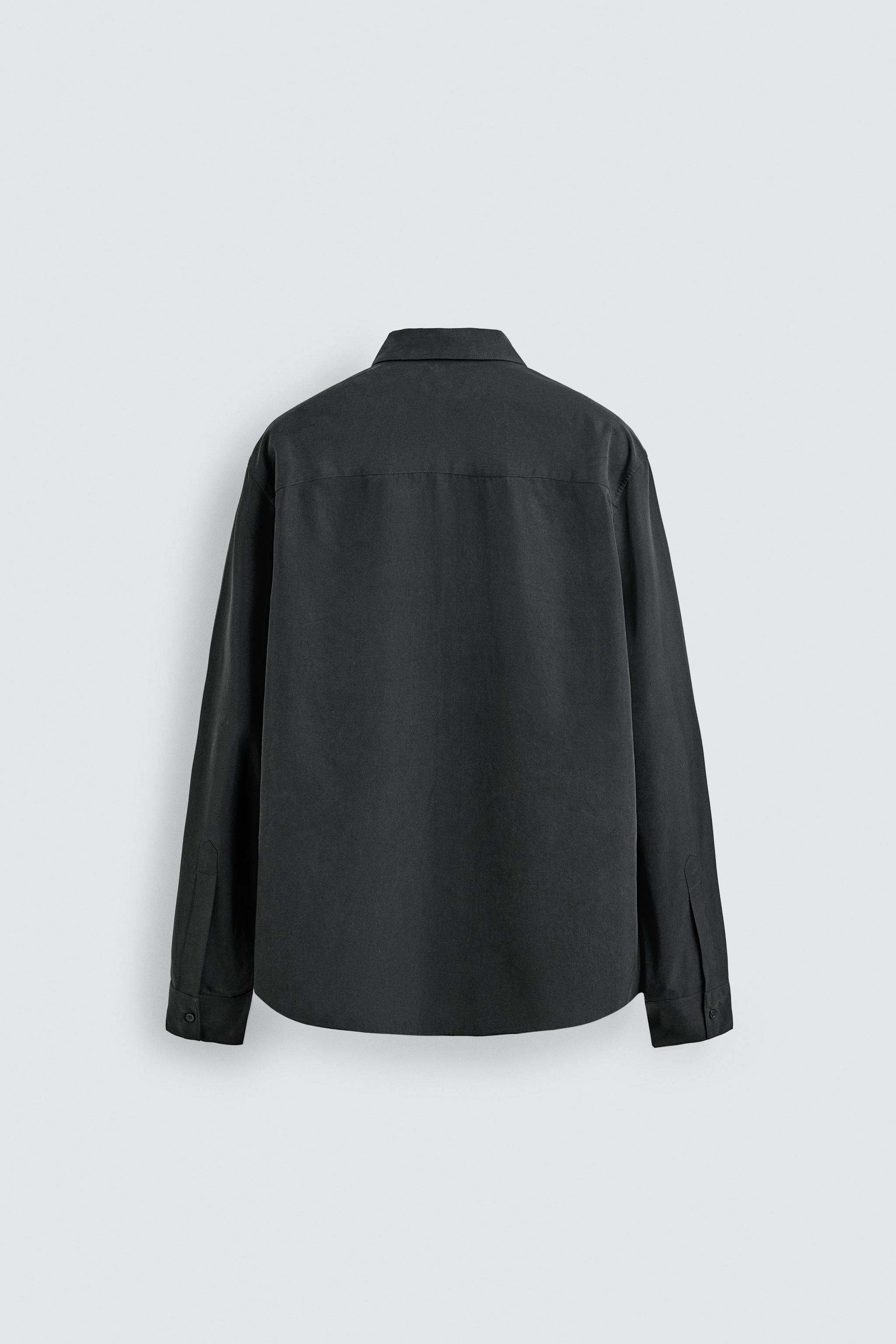 CHEMISE FLUIDE RELAXED FIT À POCHES